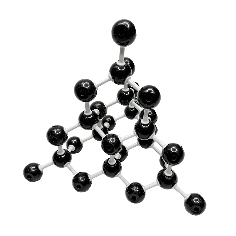 Kovalentes Kristallmodell, Diamant-Molekülstrukturmodell