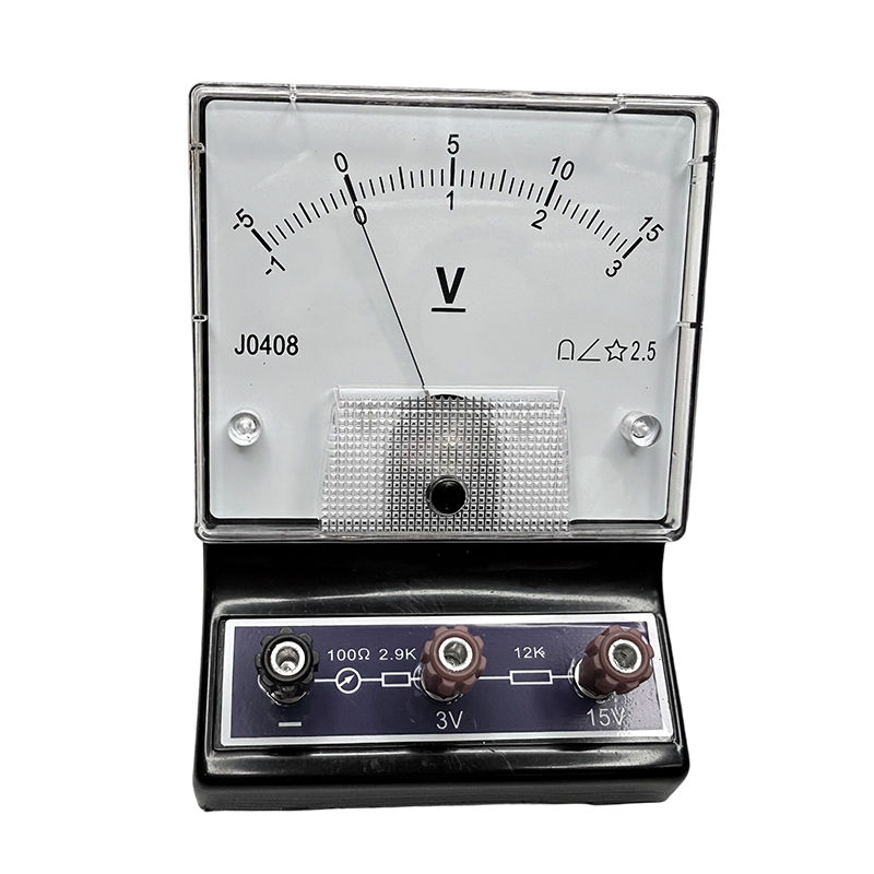 Lehrinstrumente für physikalische elektrische Schaltkreise, Experimentiergeräte, Gleichstrom-Voltmeter