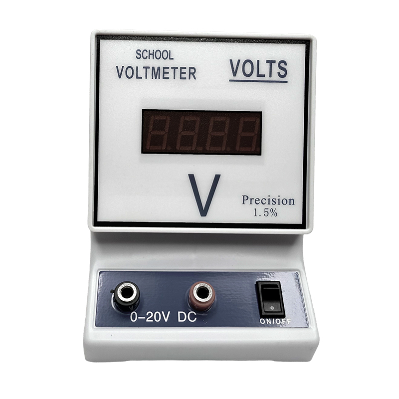 Lehrinstrumente für physikalische elektrische Schaltkreise, Experimentiergeräte, digitales Voltmeter