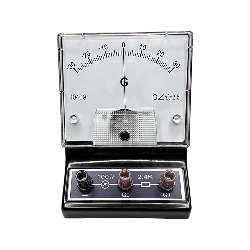 Lehrinstrumente physikalische elektrische Schaltung Experimentierausrüstung -30 ~ 30 uA empfindliches Amperemeter (empfindliches Galvanometer)