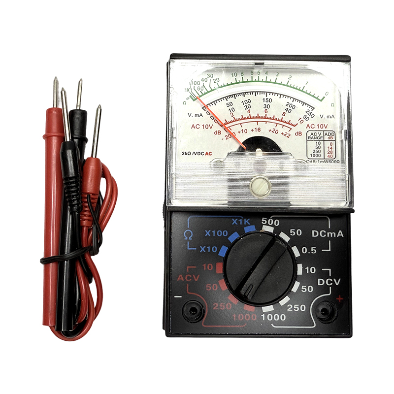 Lehrinstrumente, physikalische elektrische Schaltkreise, Experimentiergeräte, analoges Multimeter