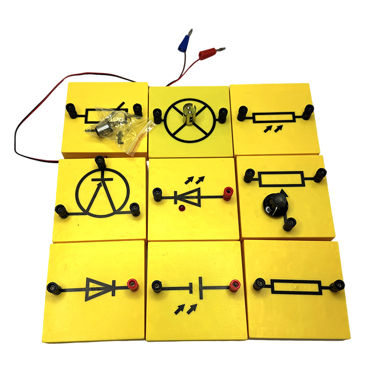 Demonstrieren Sie elektrische Lehrgeräte des Satzes 2