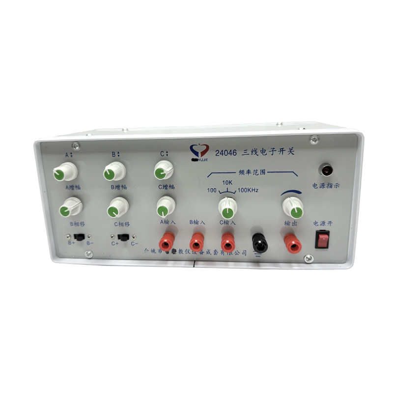 Dreiadriger elektronischer Schalter/Physik-/Laborinstrumente für die Mittelschule