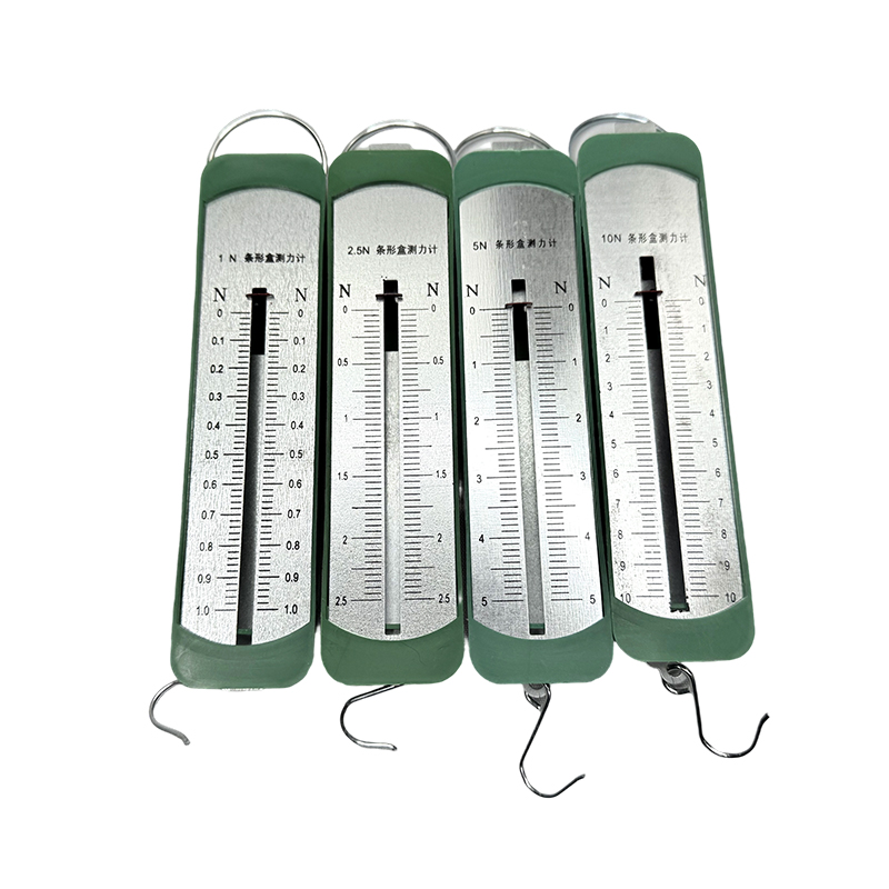 Schulphysik-Laborinstrument, wissenschaftliches Experiment und Unterrichtsset, Strip-Box-Dynamometer, 1N/2,5N/5N/10N Feder-Dynamometer