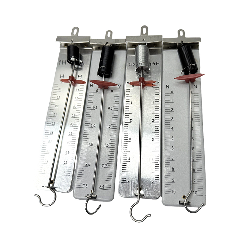 Schulphysik-Laborinstrument, wissenschaftliches Experiment, Unterricht, 1 N/2,5 N/5 N/10 N Platten-Dynamometer, Feder-Dynamometer/Flach-Dynamometer
