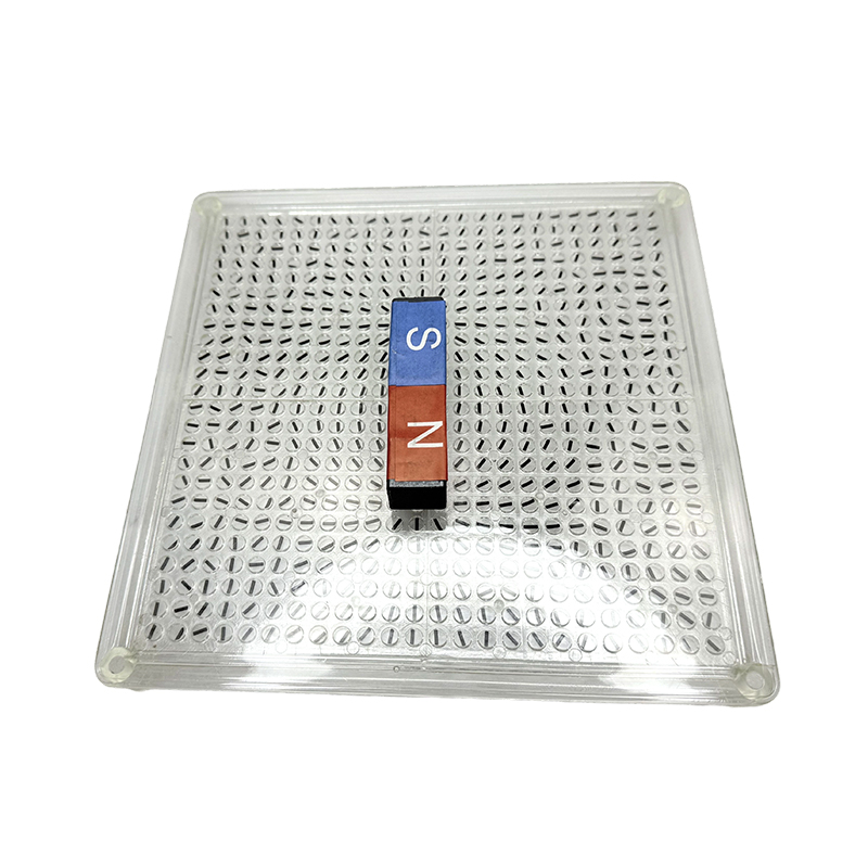 Demonstrationstafel für magnetische Induktionslinien, experimentelle Ausrüstung für elektromagnetische Feldphysik