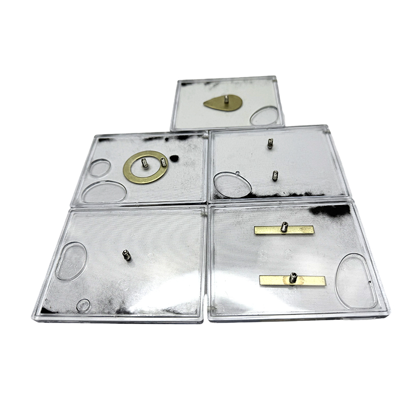 Schulphysik-Laborinstrument, wissenschaftliches Experiment und Unterrichtskit, Demonstrator für physikalischen Elektromagnetismus und elektrische Feldlinien