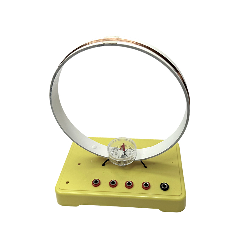 Physikunterricht/empfindliches Tangentengalvanometer, Oersted-Gesetz-Apparat