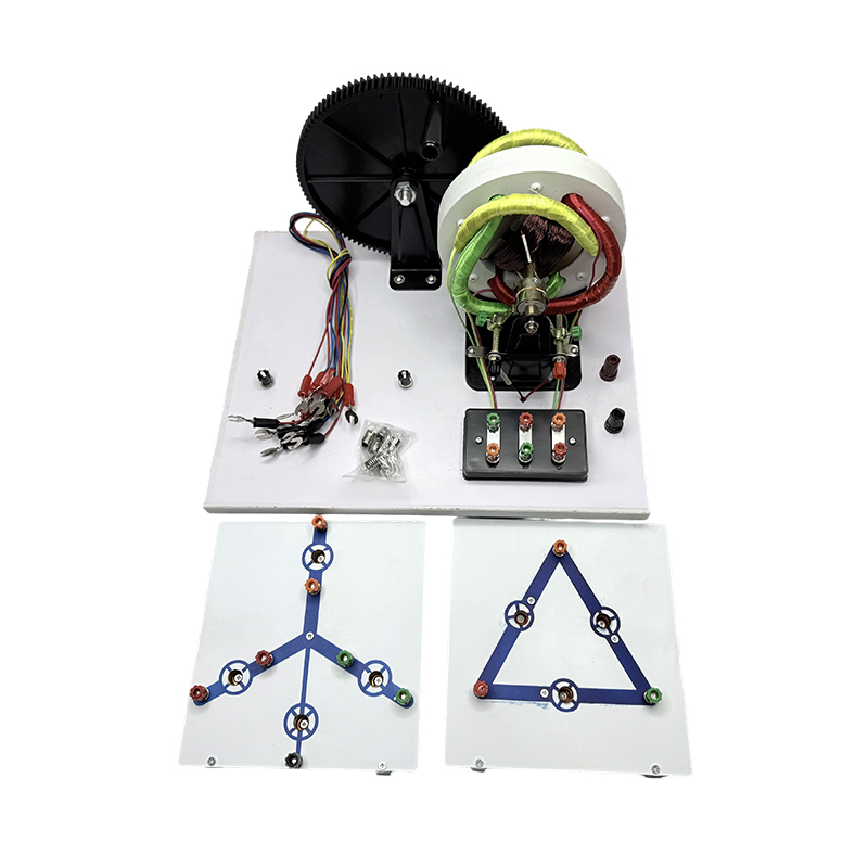 Ausbildung Physiklabor Lehrinstrument Handbuch Dreiphasen-Wechselstromgenerator