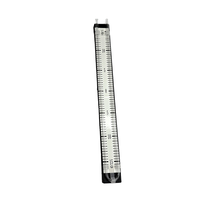 U-Rohr-Manometer 150-0-150 mm mit roten Flüssigkeitsmessgeräten für Schulphysiklabore