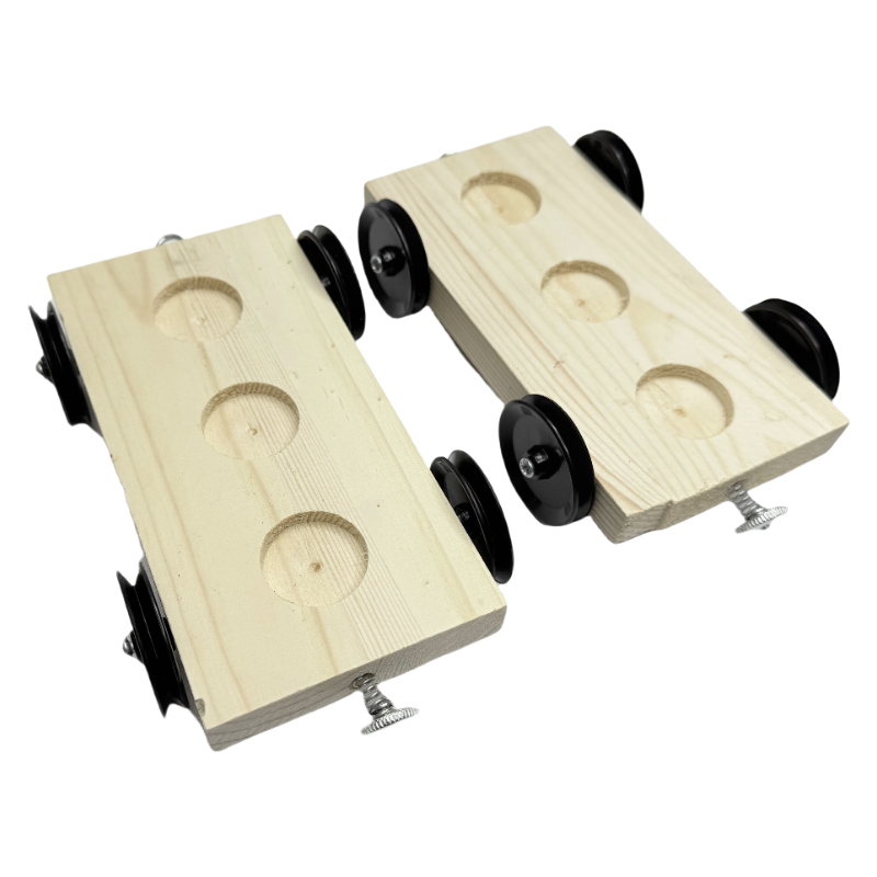 Physikalischer dynamischer Wagen für Experimente (aus Holz)