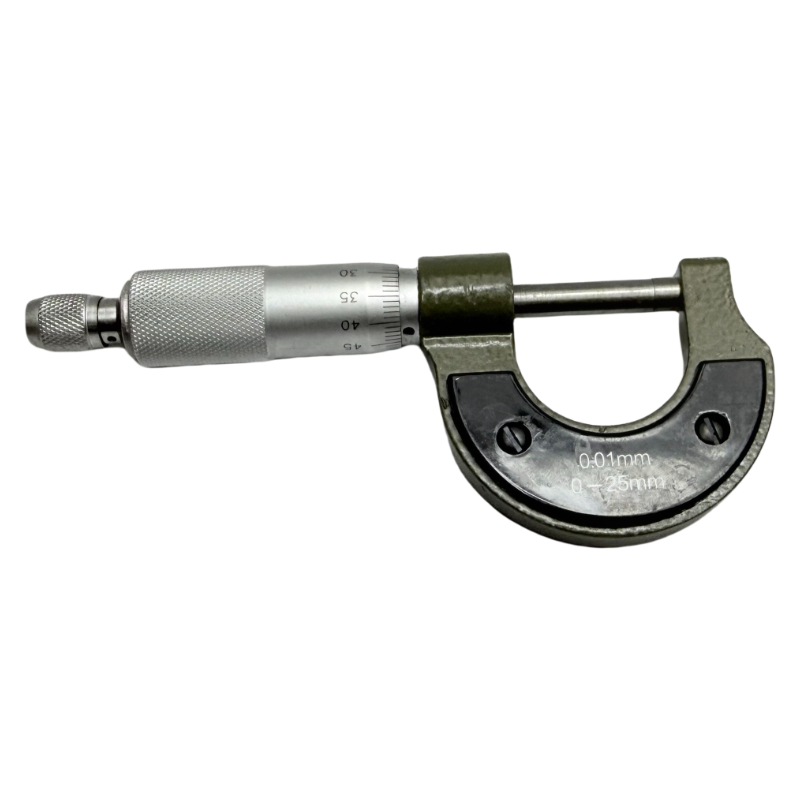 0–25 mm Spiralmikrometer für hochpräzises Außendurchmesser-Mikrometer